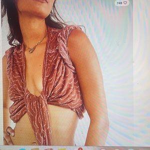 NWT free people “we the free” xs recyclable, 100% made of post-consumer waste!!